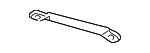 12567166 - Engine: Lower Brace for Buick: Rendezvous | Oldsmobile: Silhouette | Pontiac: Aztek, Montana Image