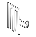 17111141819 - Steering: Power Steering Cooler for BMW: 525i, 528i, 530i, 540i, M5, Z8 Image