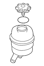 32412228855 - Steering: Reservoir for BMW: M5, M6 Image