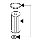 74115562 - Engine: Filter Element for Volkswagen Image