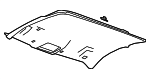 84783500 - : Headliner for Chevrolet: Silverado 1500, Silverado 1500 LTD, Silverado 2500 HD, Silverado 3500 HD | GMC: Sierra 1500, Sierra 1500 Limited, Sierra 2500 HD, Sierra 3500 HD Image