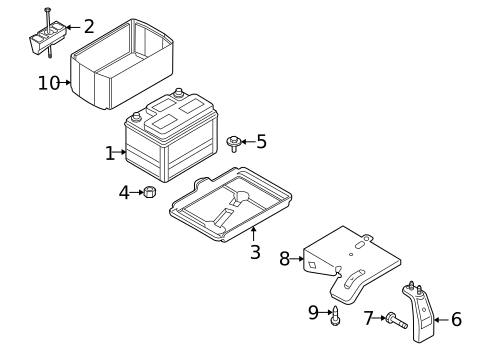 Battery for 2009 Mazda 6 #0