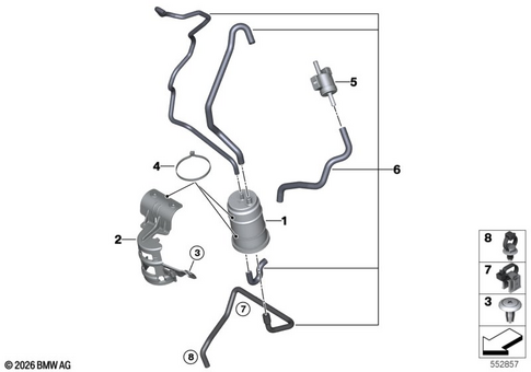 Ventilation, Emissions Monitoring for 2026 BMW-Motorrad F 450 GS #0