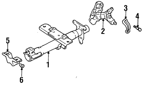 Housing & Components for 1997 Toyota Tercel #0