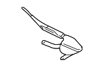 8521148020 - Body: Wiper Arm for Lexus: RX300 Image