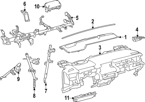 Instrument Panel for 2023 Toyota GR Corolla #0