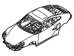 99750090000GRV - Body: Body Assembly for Porsche: 911 Image