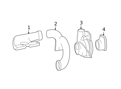 Ducts for 2015 Mercedes-Benz GL350 #1