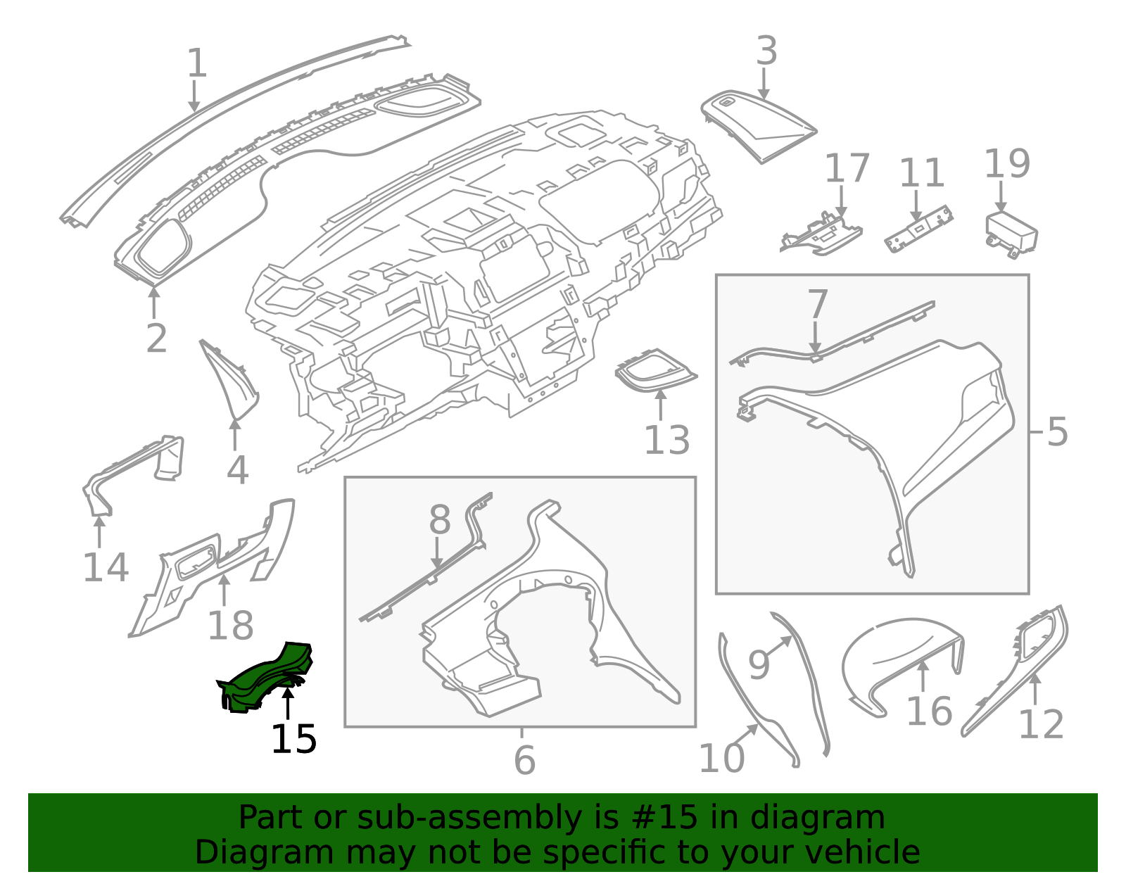 Radiator & Components for 2019 Lincoln MKC