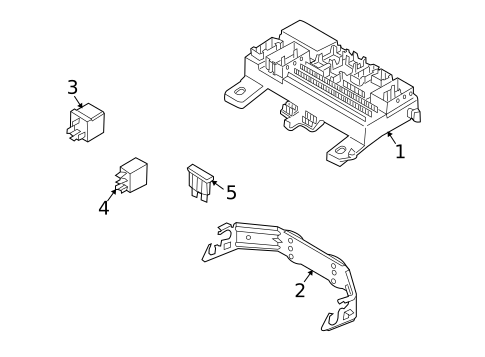 Electrical Components for 2007 Volvo S40 #1