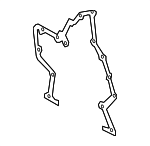 68724233AA - : Engine Timing Cover Gasket for Ram: 2500, 3500 Image