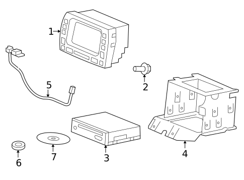 Navigation System Components for 2014 Jaguar XKR #0