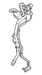 2544707701 - : Filler Pipe for Mercedes-Benz Image