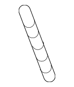 MR248533 - Body: Stopper Shim for Mitsubishi Image