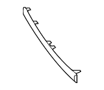 2013 Toyota Corolla - Upper Molding