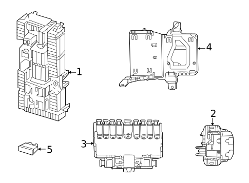Fuse & Relay for 2024 Mercedes-Benz E450 #4