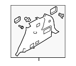 857403J200WK - Body: Side Trim Panel for Hyundai: Veracruz Image