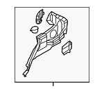 857303J300WK - Body: Side Trim Panel for Hyundai: Veracruz Image