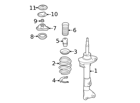 Struts & Components for 2014 Mercedes-Benz CLS 63 AMG&reg; S #0
