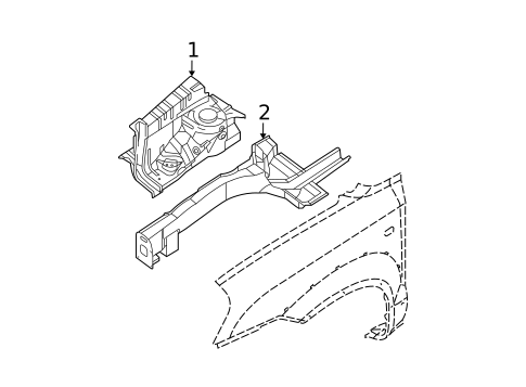 Inner Components for 2009 Hyundai Tucson #0