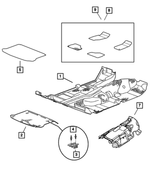 5JH18XDHAH - Interior Trim: Front Floor Carpet for Jeep: Liberty Image