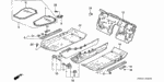 78815SD4A80 - Interior/Bumper: NUT, PUSH for Acura Image