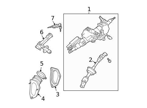 thumbnail image 2 of Brake Master Cylinder With Reservoir & Sensor For Toyota 4Runner 2002-2009 4.0L 2 of 5