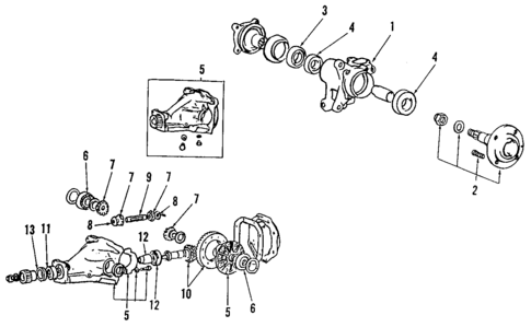 Drive Axles for 1987 Chrysler Conquest #0