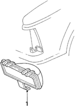 5976643 - Electrical: Park Lamp for Chevrolet: S10, S10 Blazer | GMC: Jimmy, Jimmy S15, S15, Sonoma, Syclone, Typhoon | Oldsmobile: Bravada Image