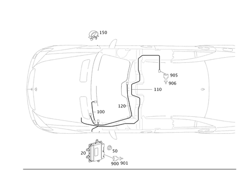 Night View Assist&reg; for 1996 Mercedes-Benz S500 #0