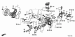 90010RNAA00 - Engine: BOLT, SPECIAL (8X87) for Honda Image
