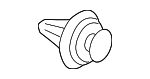 B01A68AB1 - Body: Quarter Panel Trim Panel Clip for Mazda Image