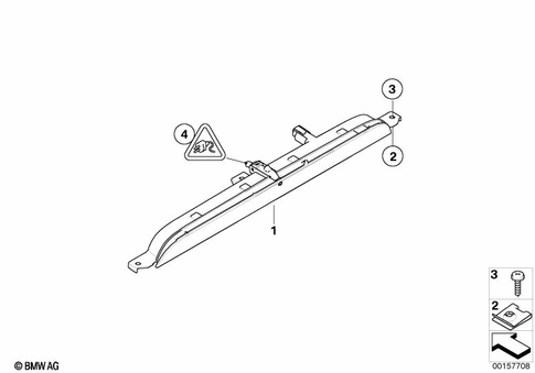 Third Stoplamp for 2006 BMW X5 4.8i #0