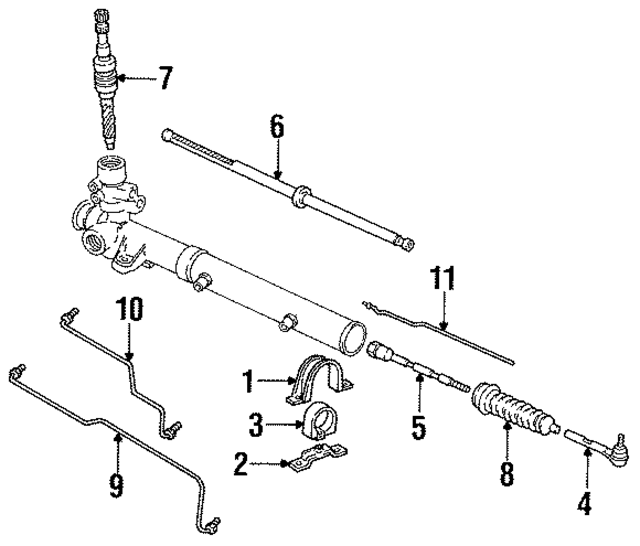 4626648 - Steering: Gear Assembly Mount for Mopar Image