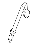 KDY557740B01 - Body: Seat Belt Lap And Shoulder Belt for Mazda Image
