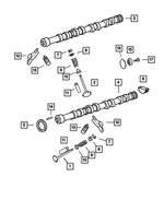 4852411AA - Engine 2.4L Four Cylinder (Turbo): Intake Valve for Mopar Image