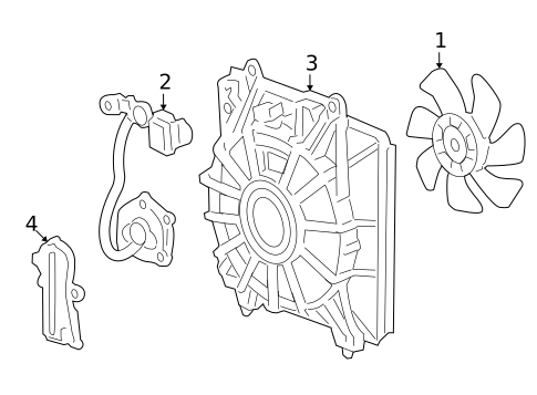 Condenser, Compressor & Lines for 2011 Honda CR-V #1