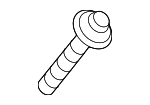 30776072 - Body: Upper Grille Screw for Volvo Image