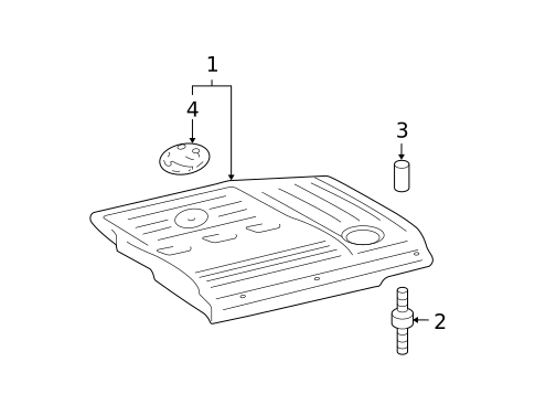 Engine Appearance Cover for 2007 Toyota Highlander #0