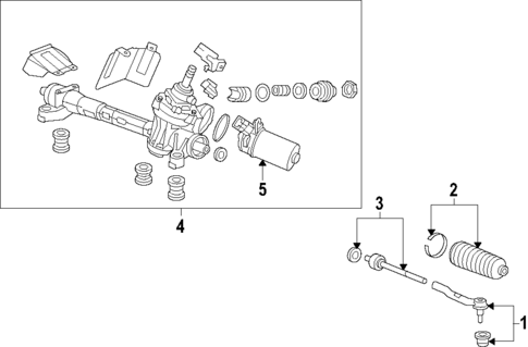 Steering Gear & Linkage for 2016 Acura RDX #1