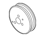 95810609100 - : Pulley for Porsche: Cayenne, Panamera Image