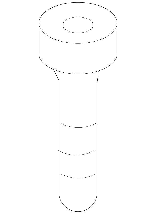 Engine Coolant Thermostat Housing Bolt - Porsche (N-910-680-01)