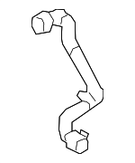 LR100955 - Electrical: Upper Hose for Land Rover: Range Rover, Range Rover Sport Image