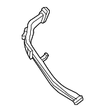 278119CH0A - Body: Defroster Duct for Nissan: Frontier, Pathfinder, Xterra Image