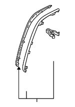 EH6555150B - : Side Molding for Mazda: CX-7 Image