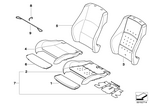 52109155978 - : Cover Thigh Support for BMW Image