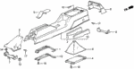 9390324180 - Interior/Bumper: SCREW, TAPPING (4X8) for Honda Image