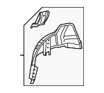 6160821060 - : Inner Wheelhouse for Toyota Image