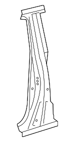 6103721907 - Body: Inner Pillar for Toyota Image