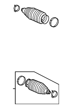STB24 - Steering: Motorcraftâ„¢ Boot Kit for Ford Image